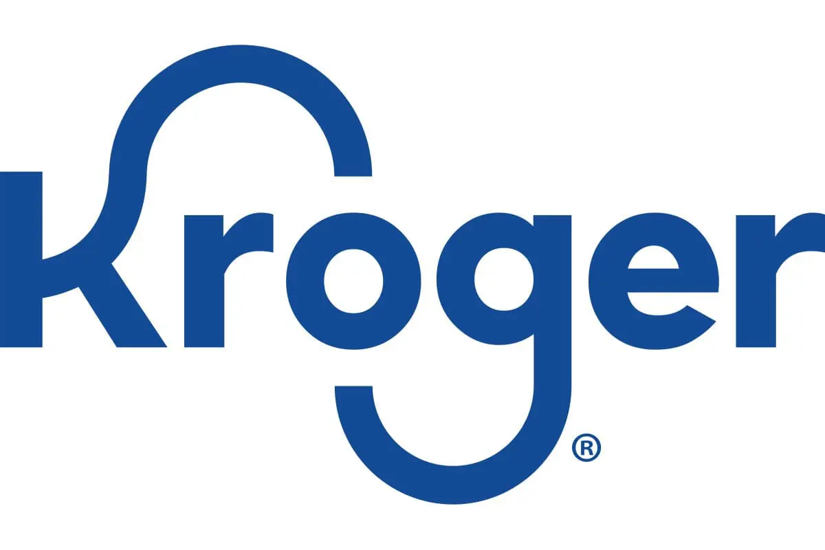 A kroger logo is shown.