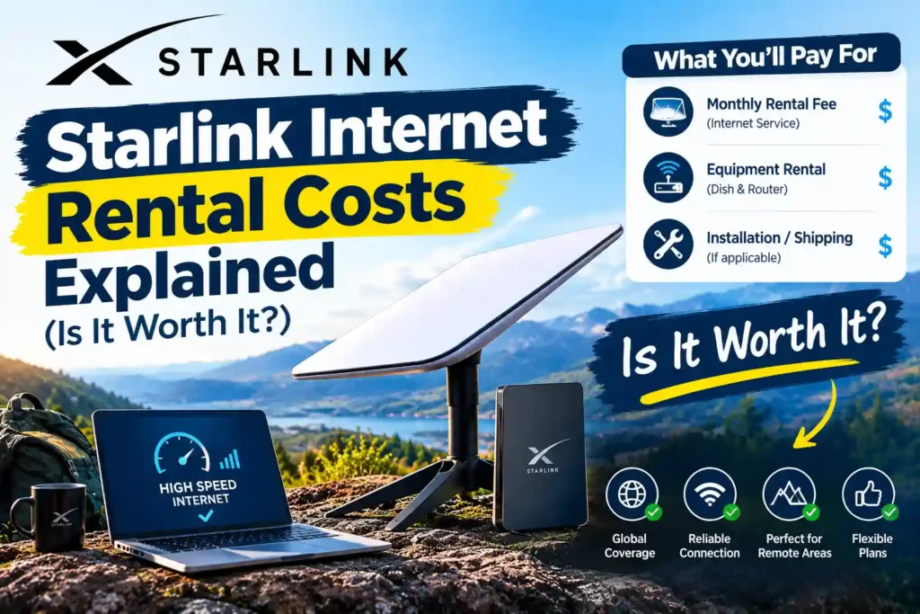 Starlink Internet Rental Costs Explained (Is It Worth It)