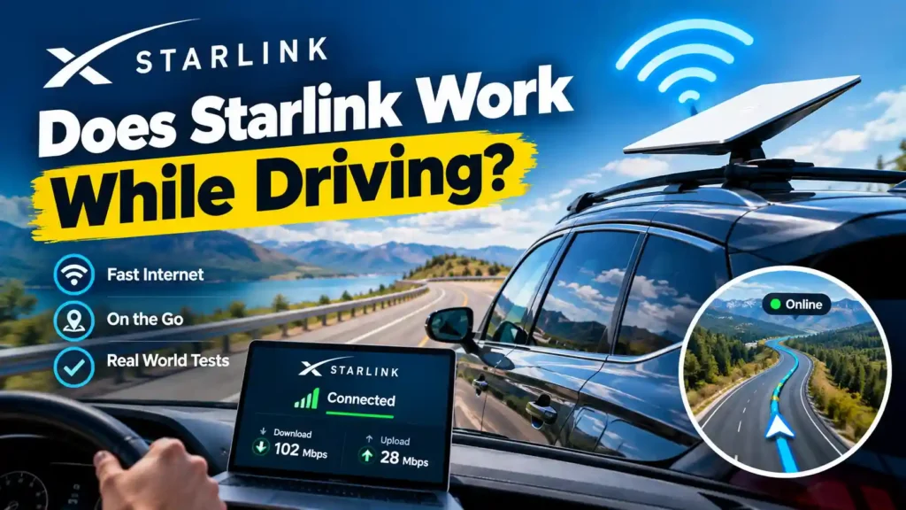 Does Starlink Work While Driving_2026