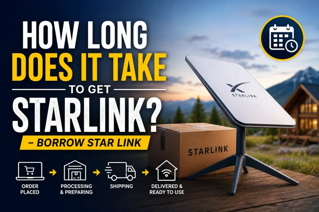 How Long Does It Take to Get Starlink