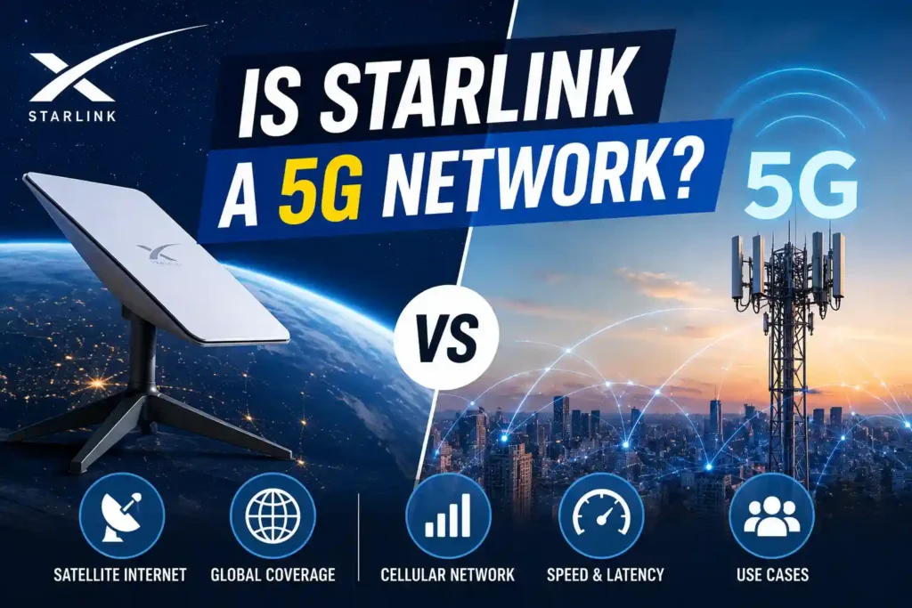 Is Starlink a 5G Network-Borrow Star Link
