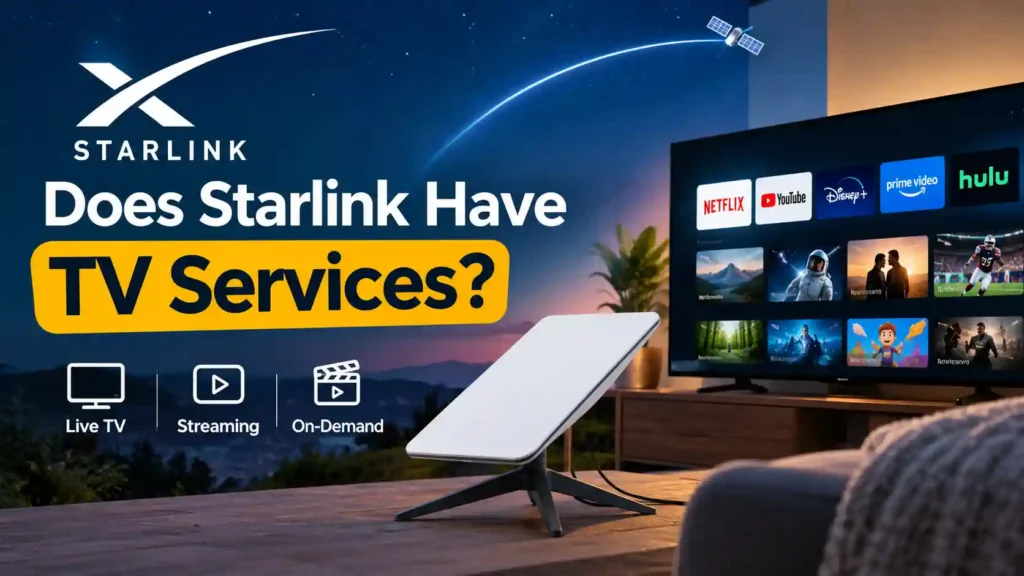 does starlink have tv service