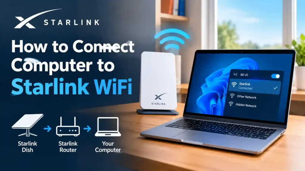how to connect computer to starlink wifi 2026